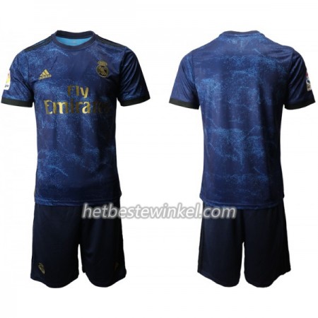 Real Madrid Kind Voetbaltenues Uit 2019/20 - SS (+ Korte broeken)